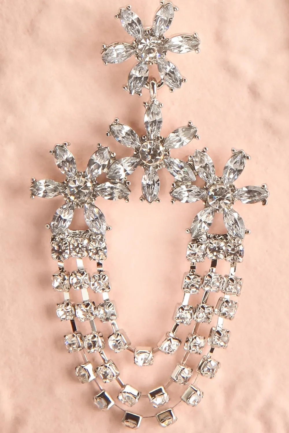 Amicitia | Crystal Pendant Earrings