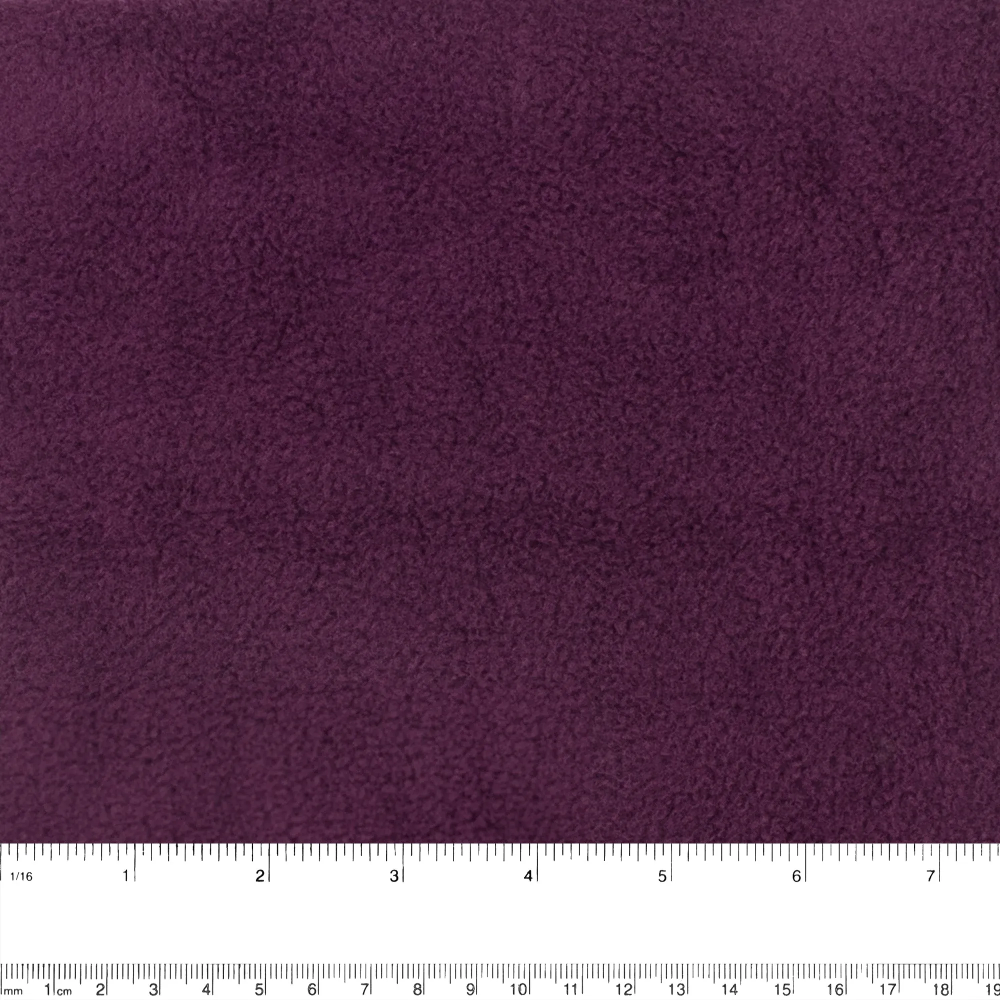 Anti-pill Fleece Solid - ICY - Plum purple
