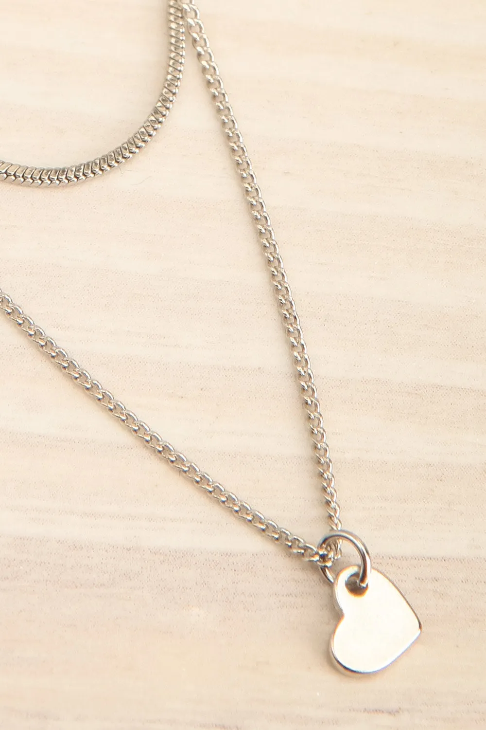 Aroha Silver | Heart Pendant Necklace