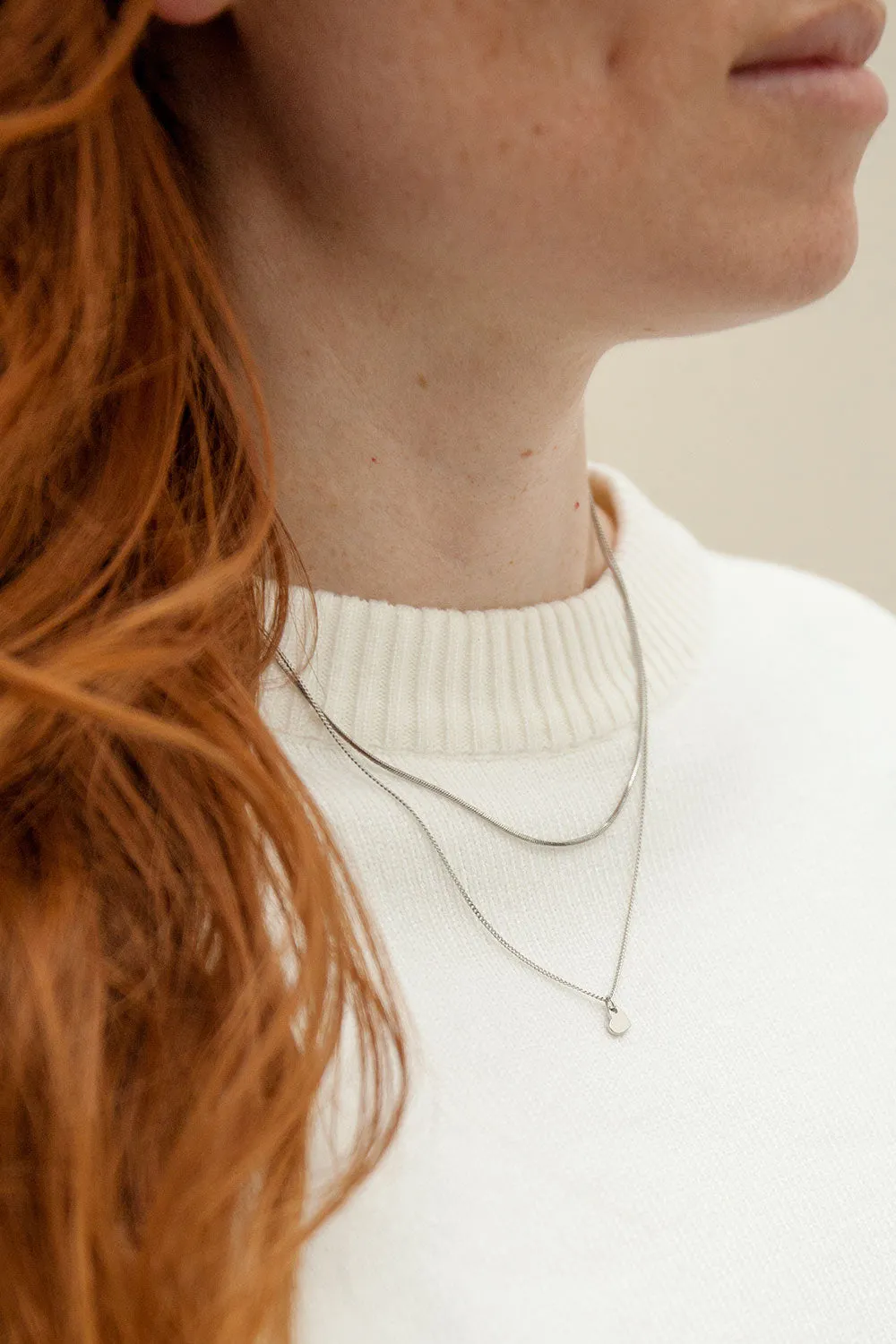 Aroha Silver | Heart Pendant Necklace