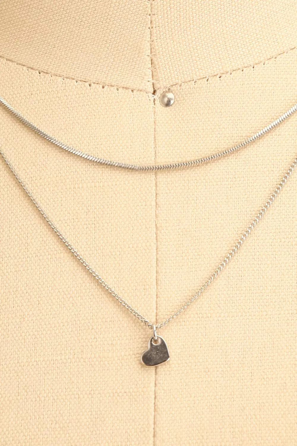 Aroha Silver | Heart Pendant Necklace