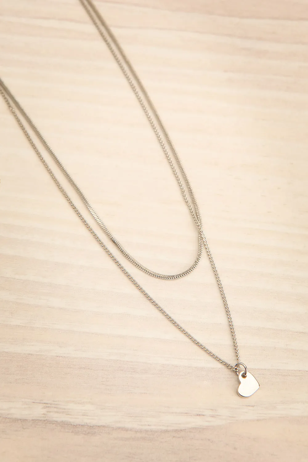 Aroha Silver | Heart Pendant Necklace