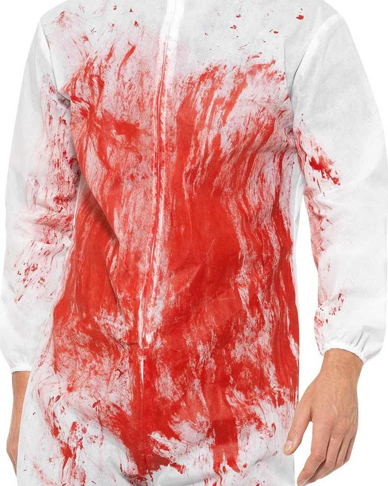 Bloody Forensic Overalls Adult Costume