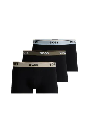 Boss 3p Trunk Boxer Short Beige/khaki/blue