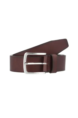 Boss Jor-v_sz40 Leather Belt Dark Brown