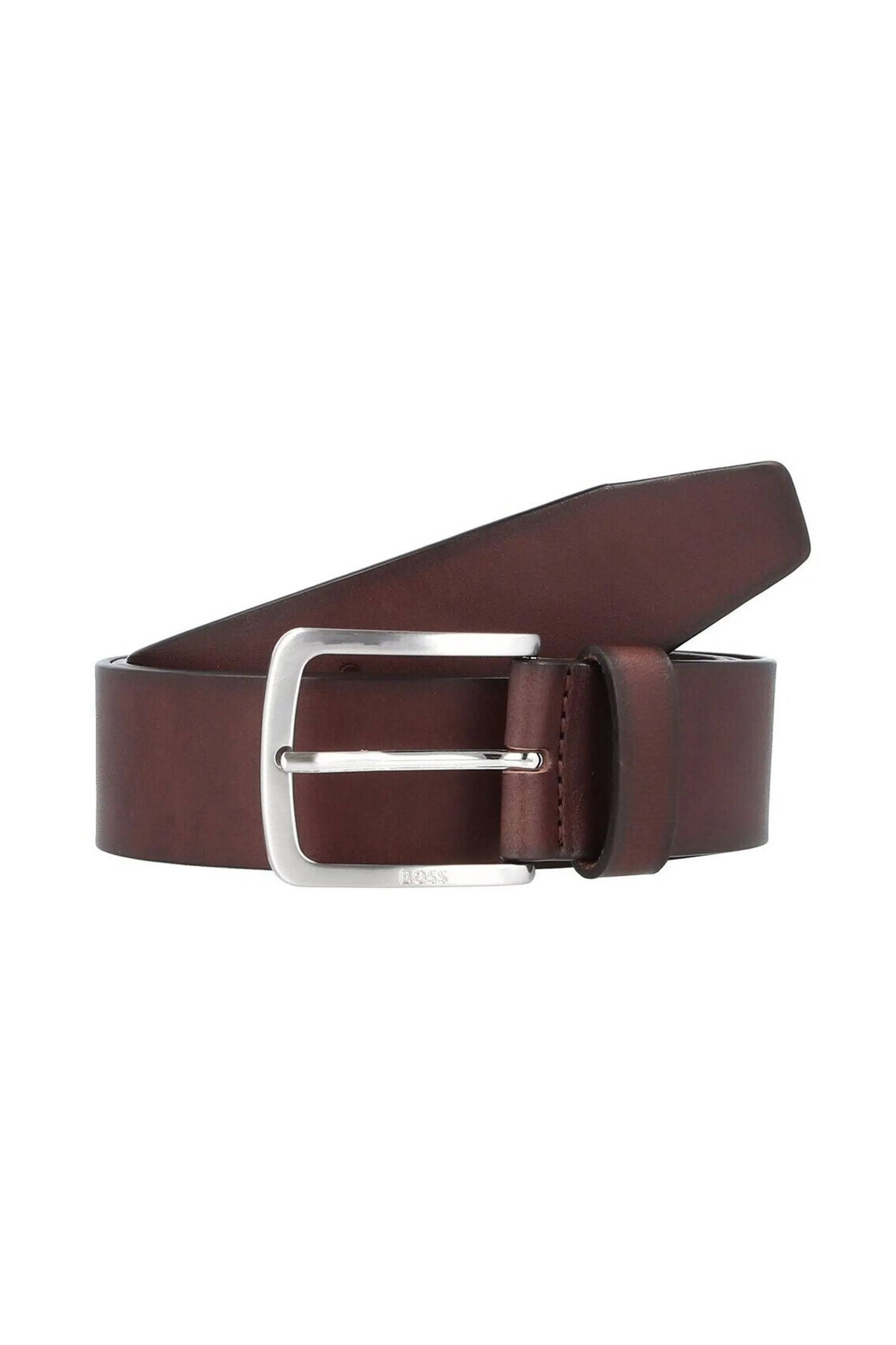 Boss Jor-v_sz40 Leather Belt Medium Brown