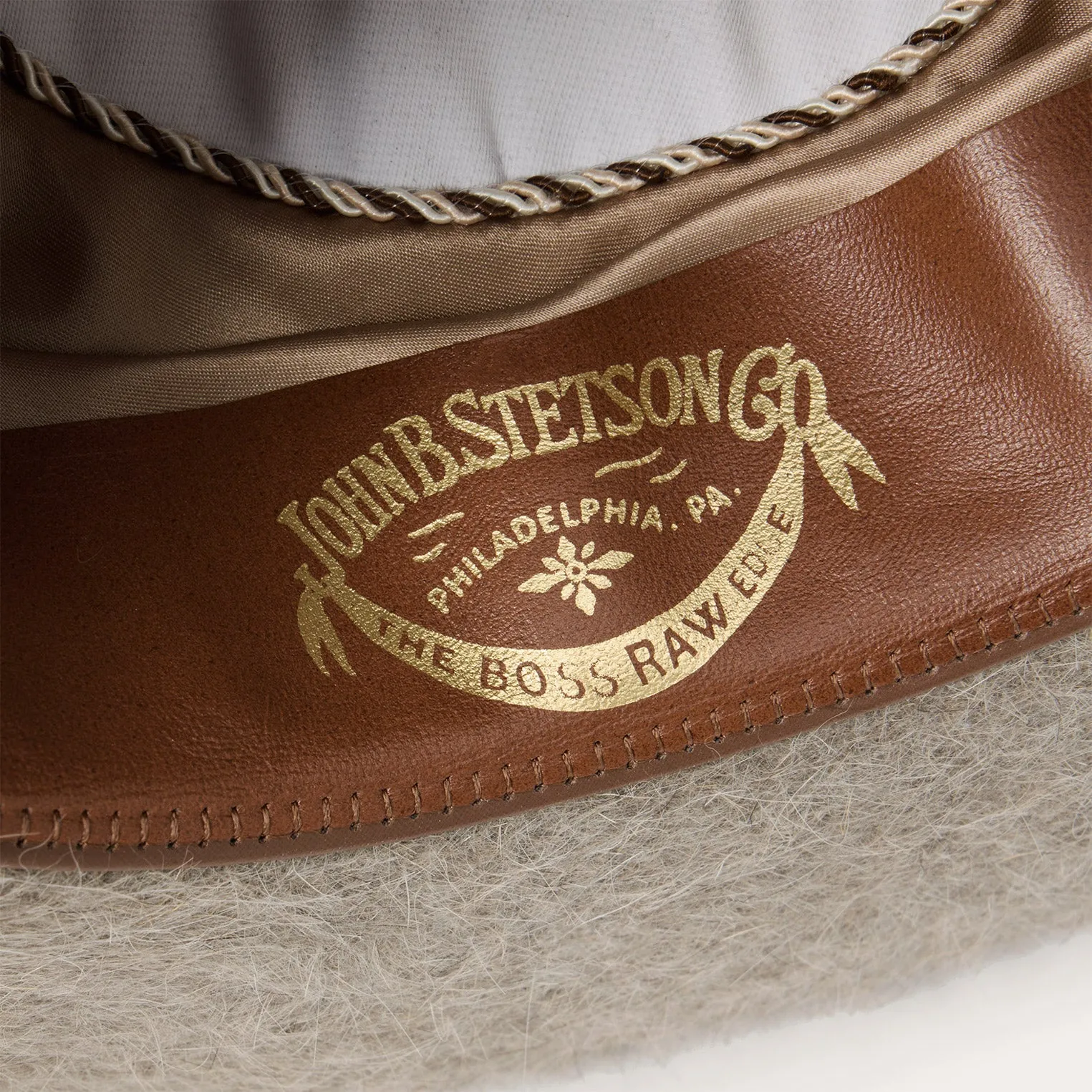 Boss Raw Edge 10X Cowboy Hat -STETSON