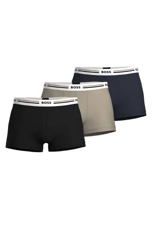Boss Trunk 3p Revive Boxers Navy/Khaki/Black