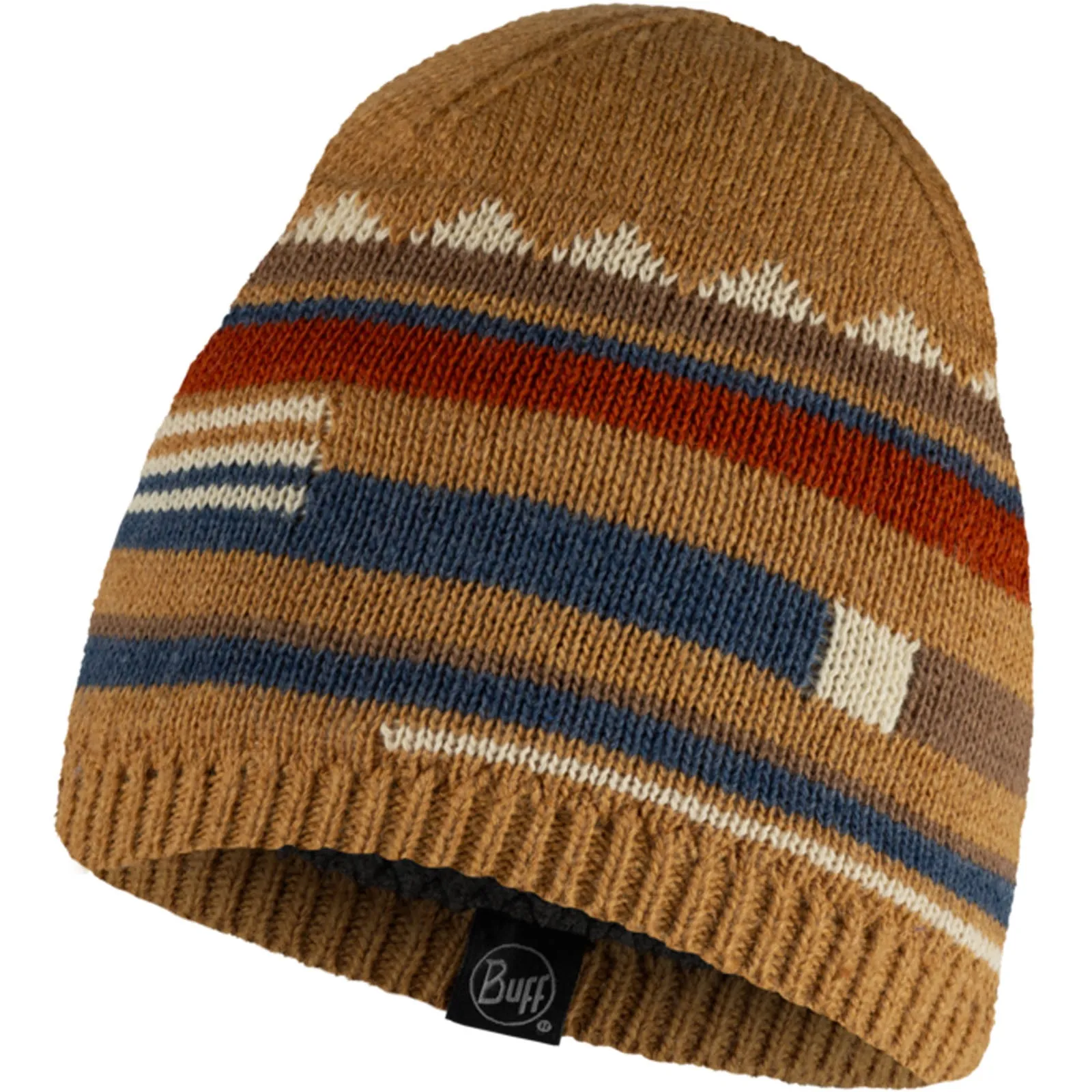 Buff Kids Knitted Fleece Lined Beanie Hat