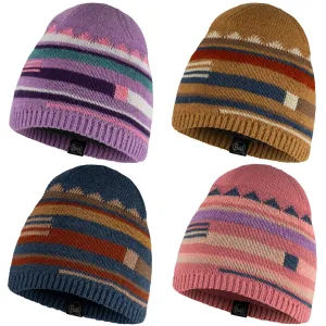 Buff Kids Knitted Fleece Lined Beanie Hat