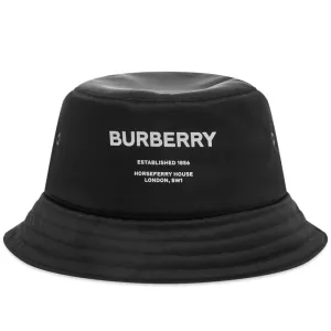 Burberry Nylon Logo Bucket Hat