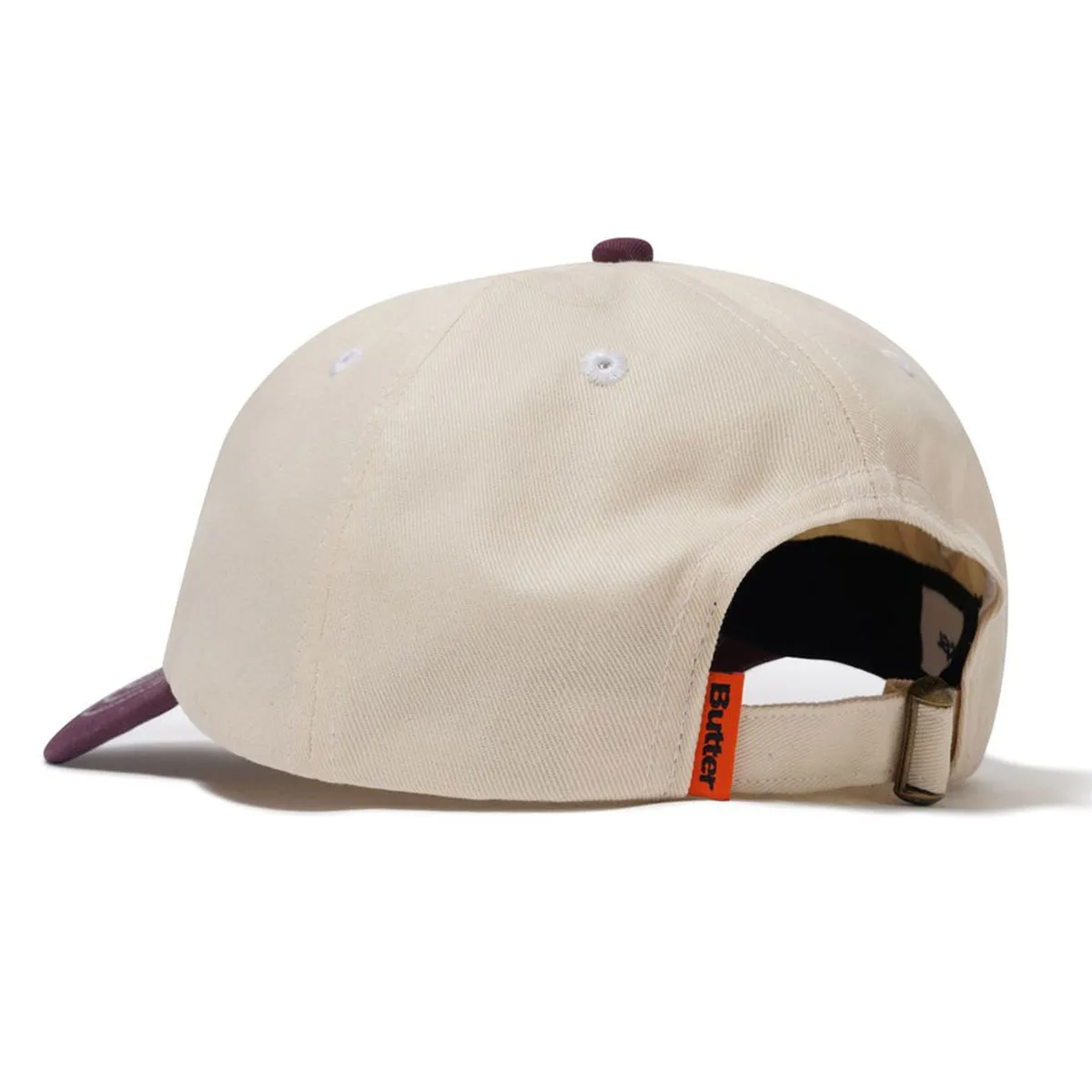 Butter Goods - Ace 6 Panel Cap Natural/Wine