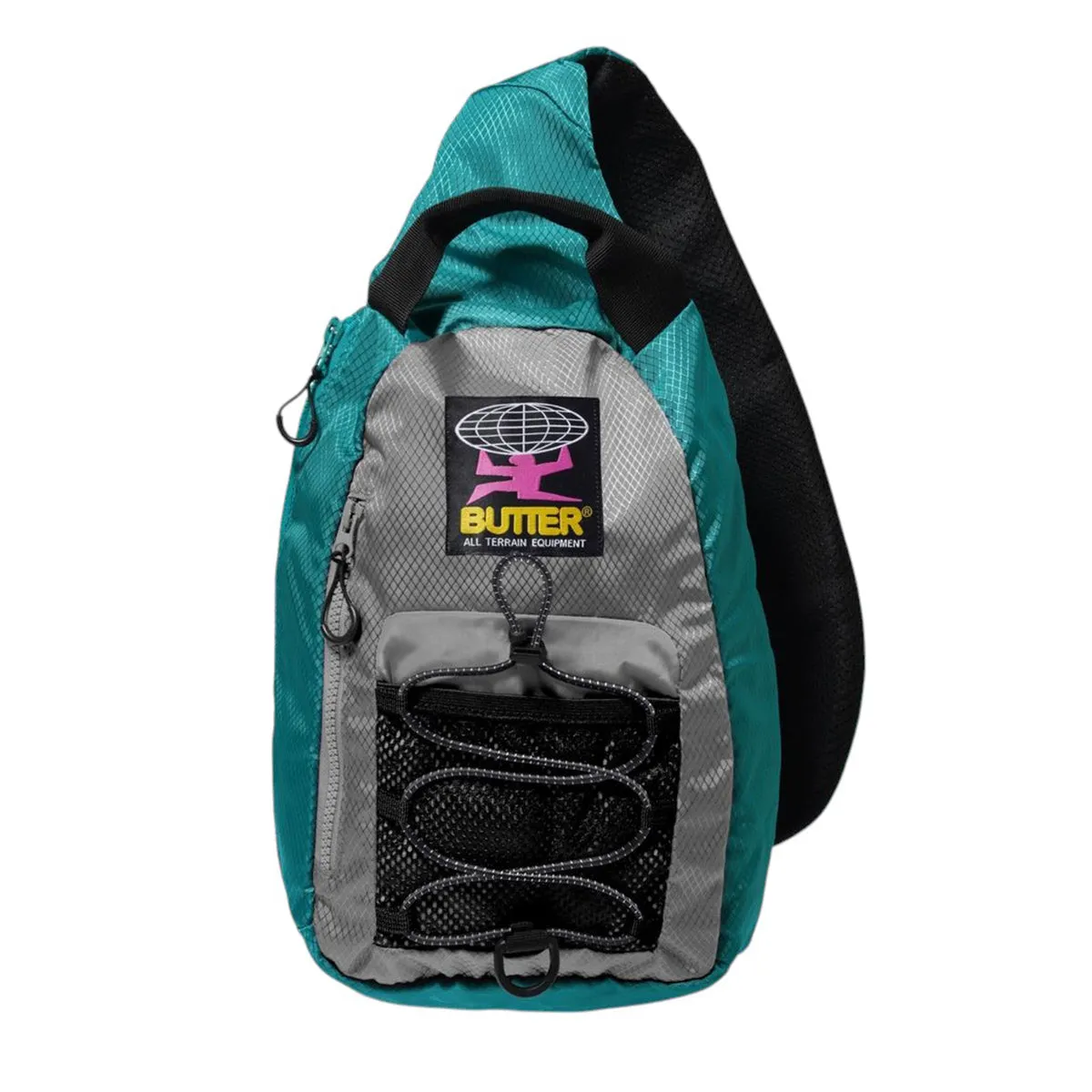 Butter Goods - Express Shoulder Bag Teal/Grey