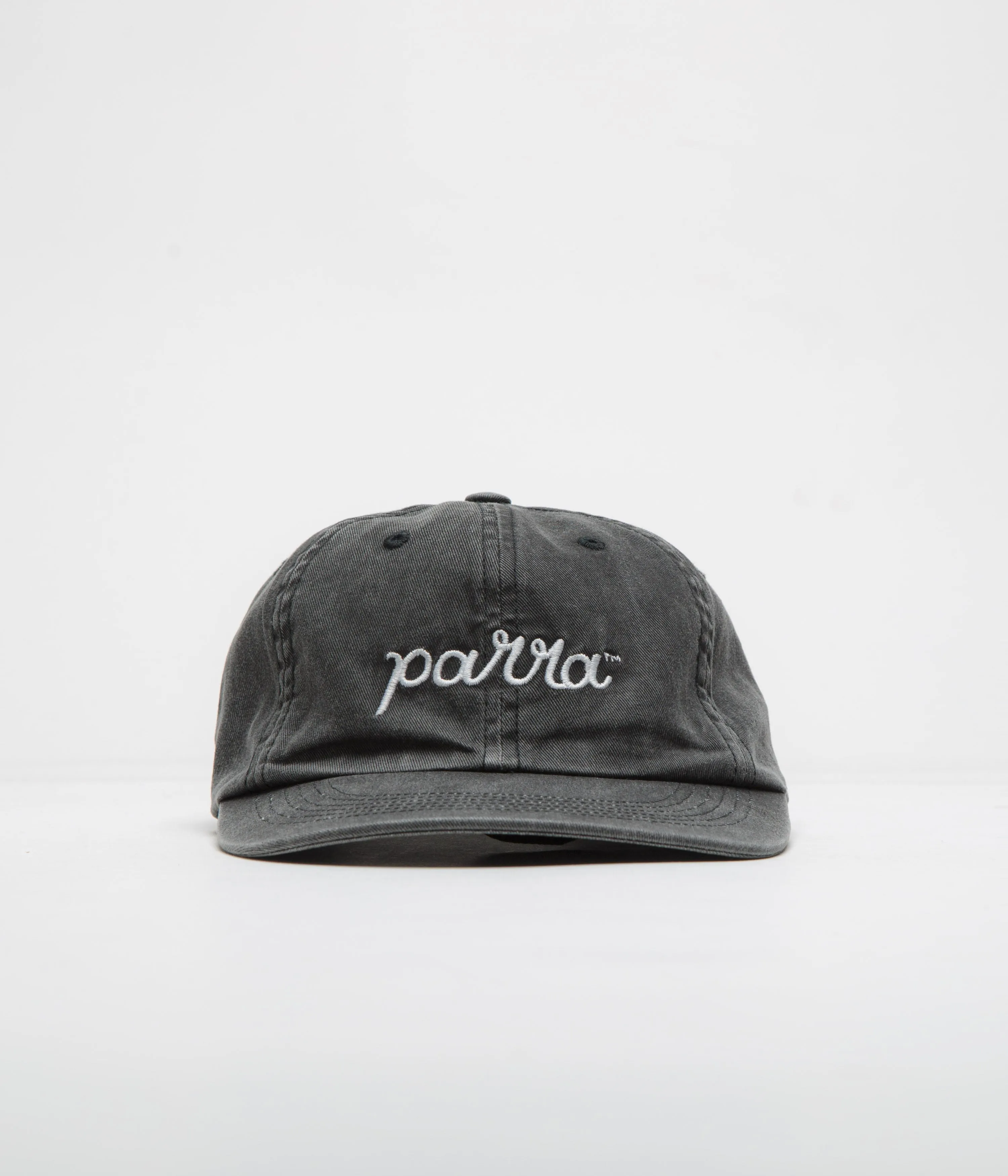 by Parra Scripted Cap - Washed Black