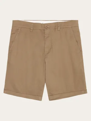 CHUCK regular chino poplin shorts - Tuffet Knowledge Cotton