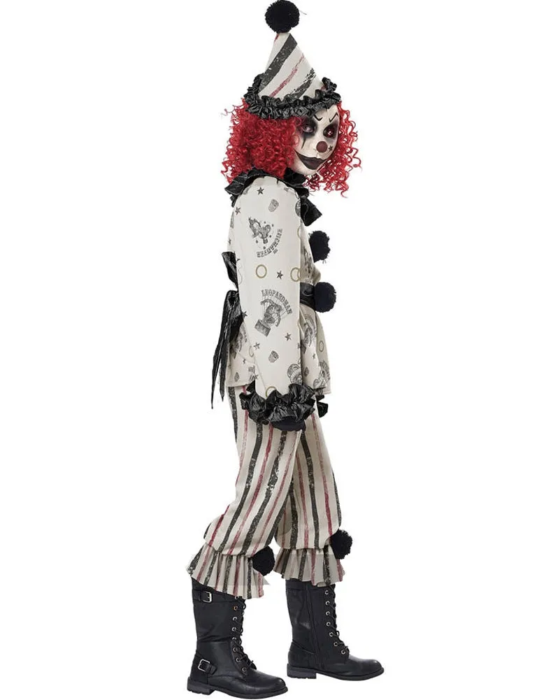 Creeper Clown Girls Costume