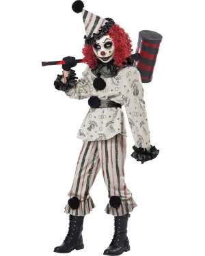 Creeper Clown Girls Costume