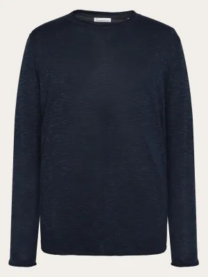 Crew neck knit Tencel - Total Eclipse Knowledge Cotton