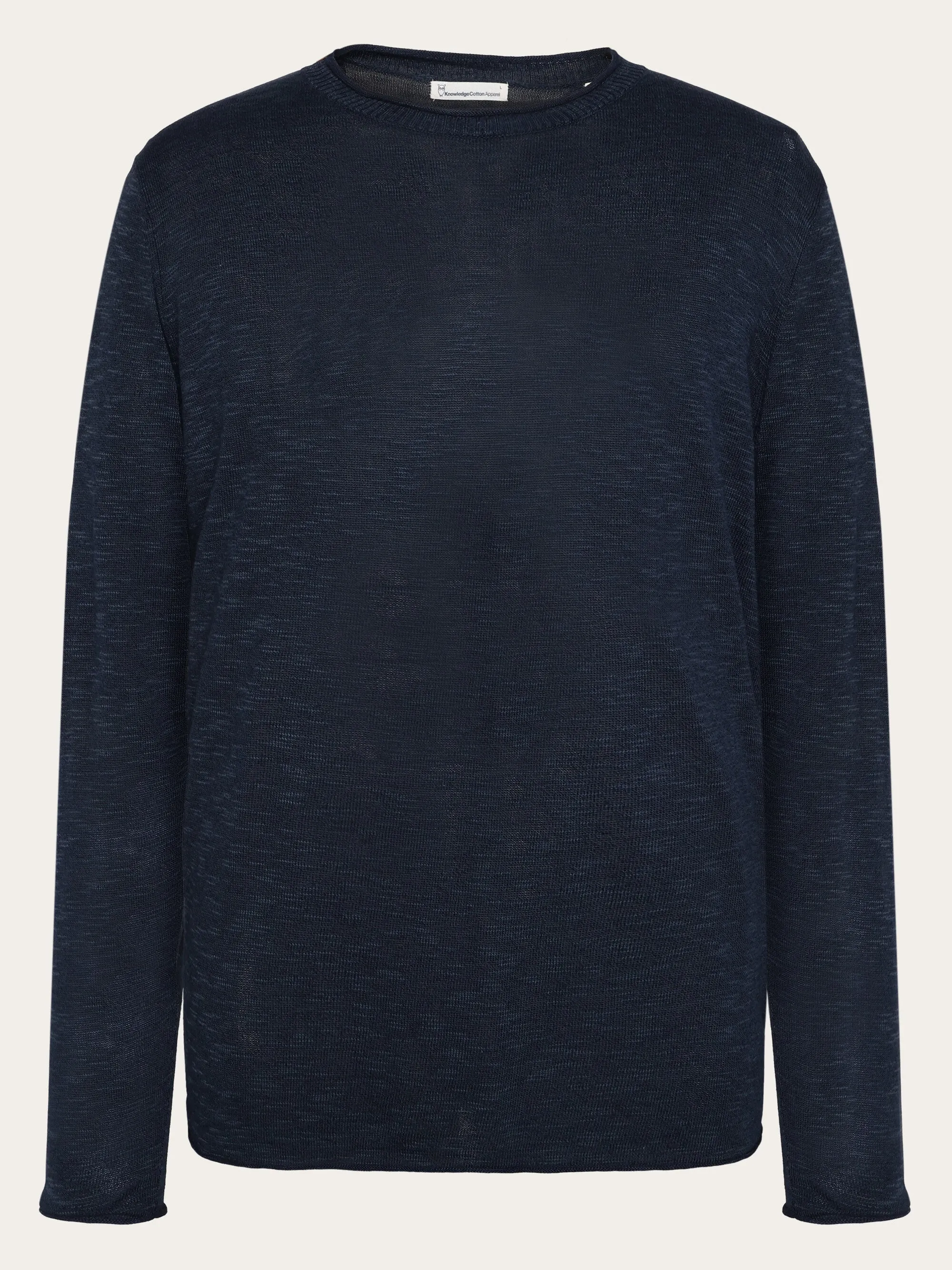 Crew neck knit Tencel - Total Eclipse Knowledge Cotton