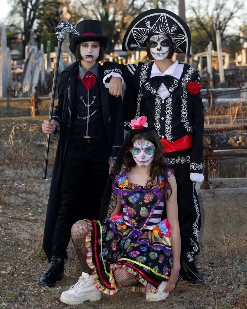 Day of the Dead Senor Bones Mens Costume