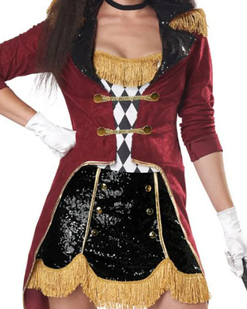 Dazzling Ringmaster Womens Costume