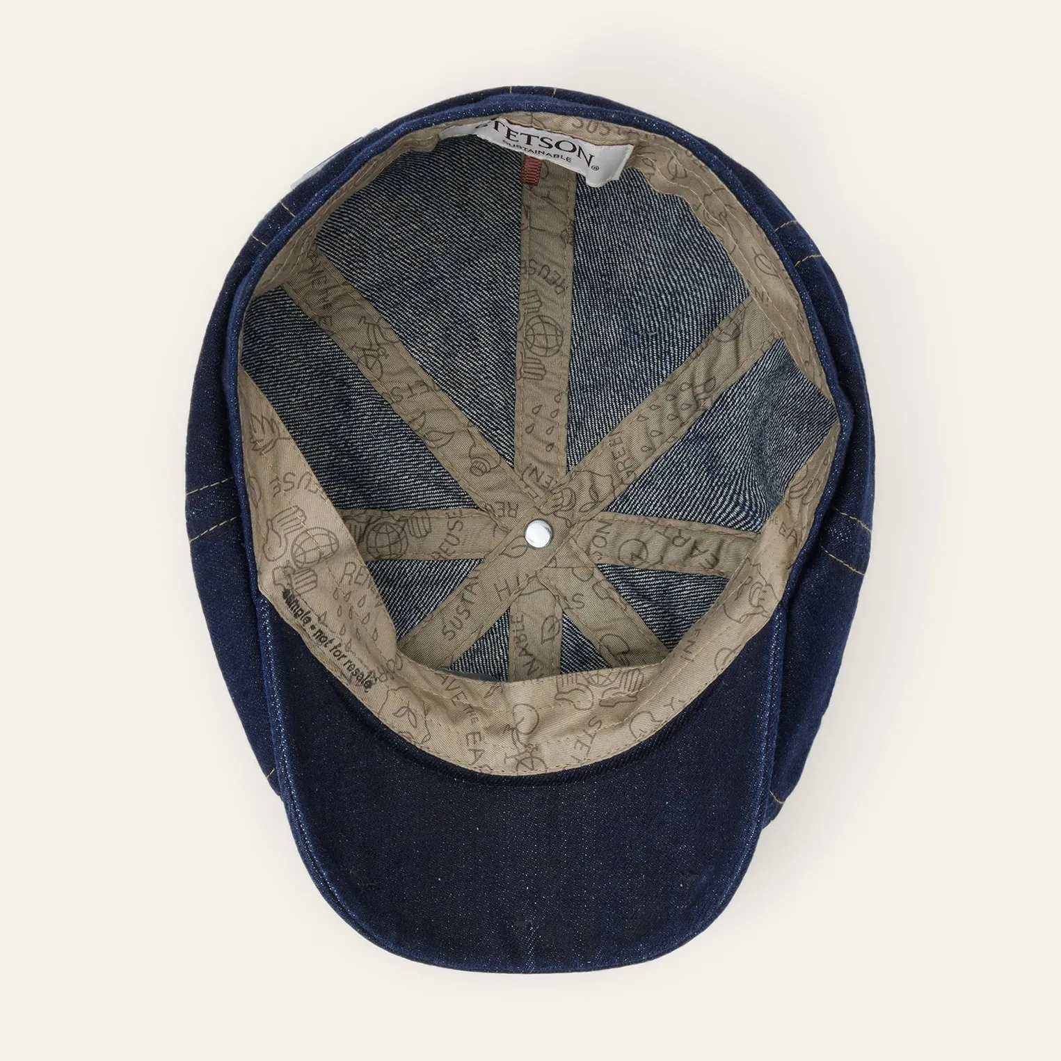 Denim Hatteras Cap -STETSON