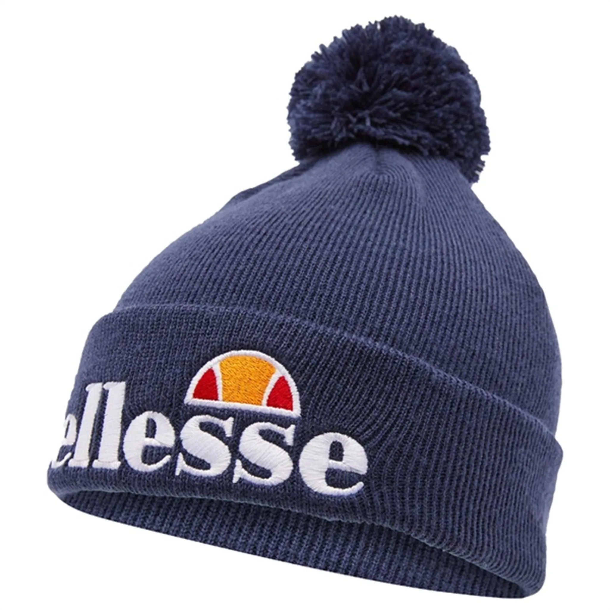 Ellesse Navy Velly Pom Pom Beanie