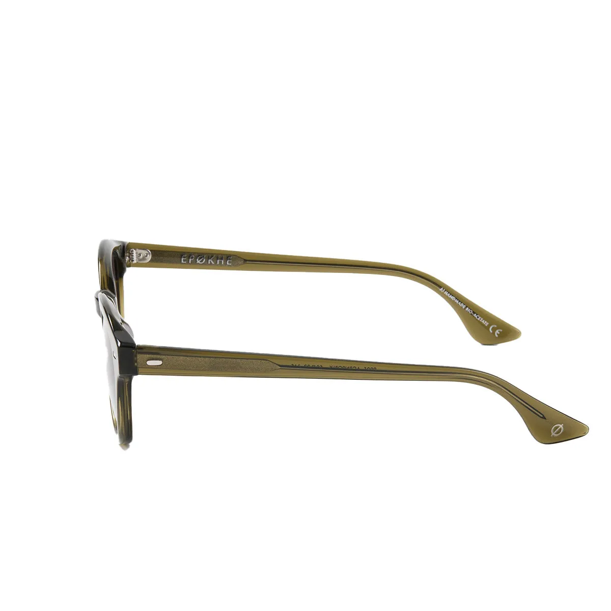 Epokhe - Coil Sunglasses Army Green Polished/Black