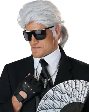 Fashion Legend Grey Ponytail Wig
