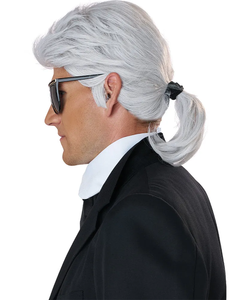 Fashion Legend Grey Ponytail Wig