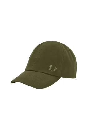 Fred Perry Pique Classic Cap Hunting Green