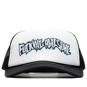 Fucking Awesome - Scanner Warp Stamp Trucker Black