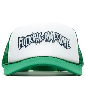 Fucking Awesome - Scanner Warp Stamp Trucker Kelly Green