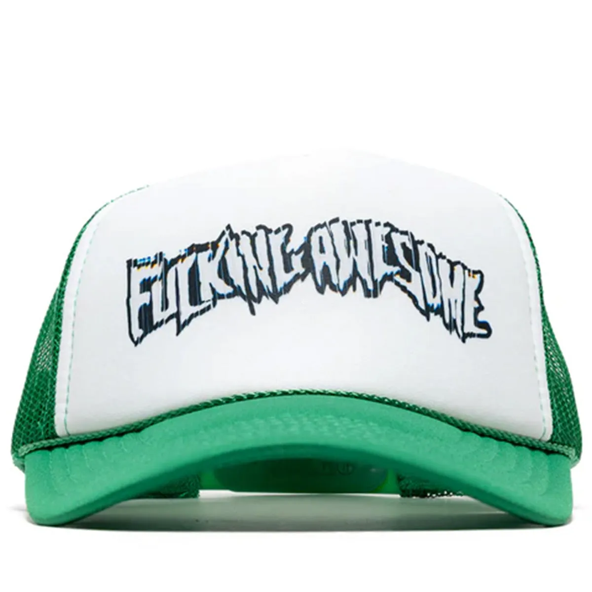 Fucking Awesome - Scanner Warp Stamp Trucker Kelly Green