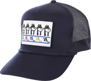 Fucking Awesome - Spike Repeat Trucker Navy