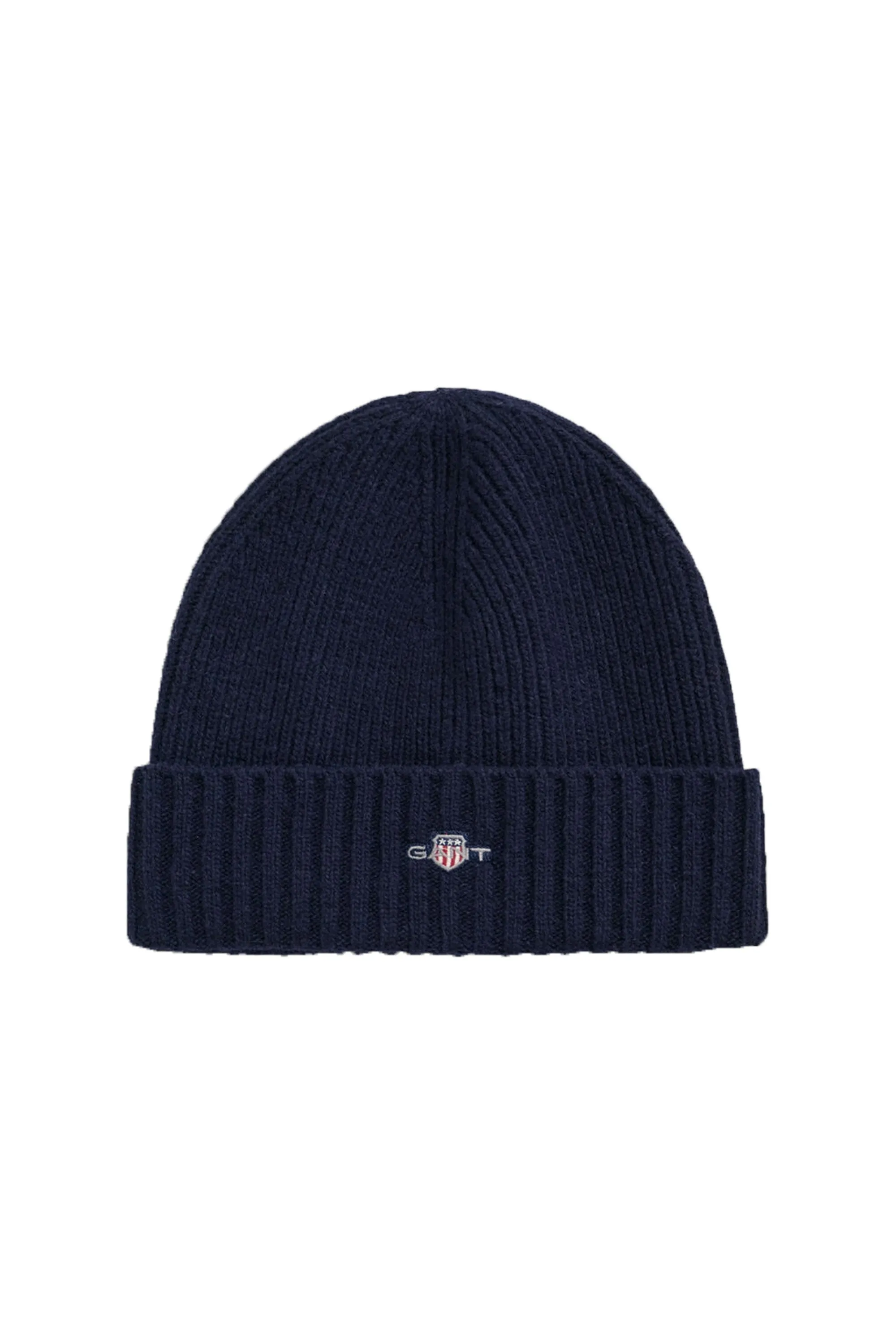 Gant Unisex Shield Wool Beanie Marine