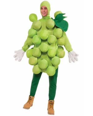 Green Grapes Adult Costume