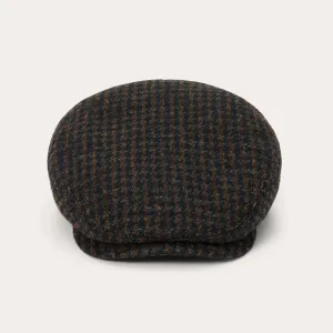 Harris Tweed Houndstooth Driver Cap -STETSON