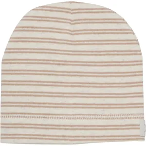 Huttelihut Melange Rib Mahogany Rose Beanie