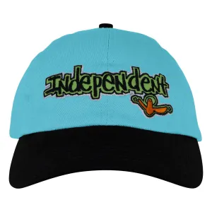 Independent - Gonz Bar Strapback Hat Stone Blue/Black