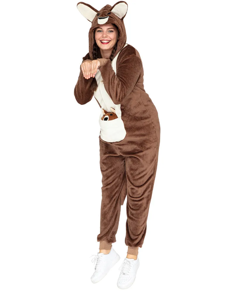 Kool Kangaroo Full Body Deluxe Adult Plus Size Costume