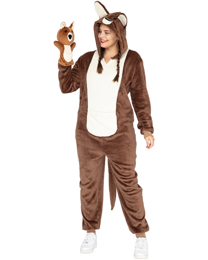 Kool Kangaroo Full Body Deluxe Adult Plus Size Costume