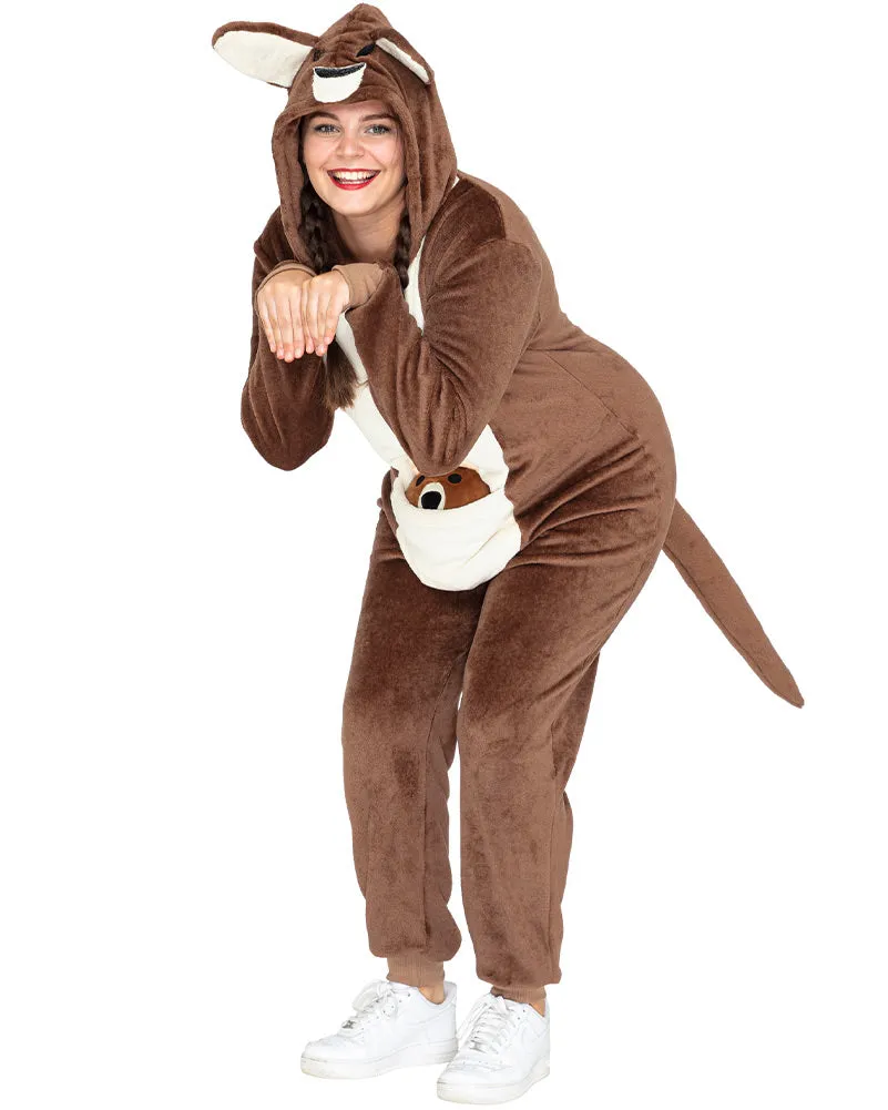 Kool Kangaroo Full Body Deluxe Adult Plus Size Costume