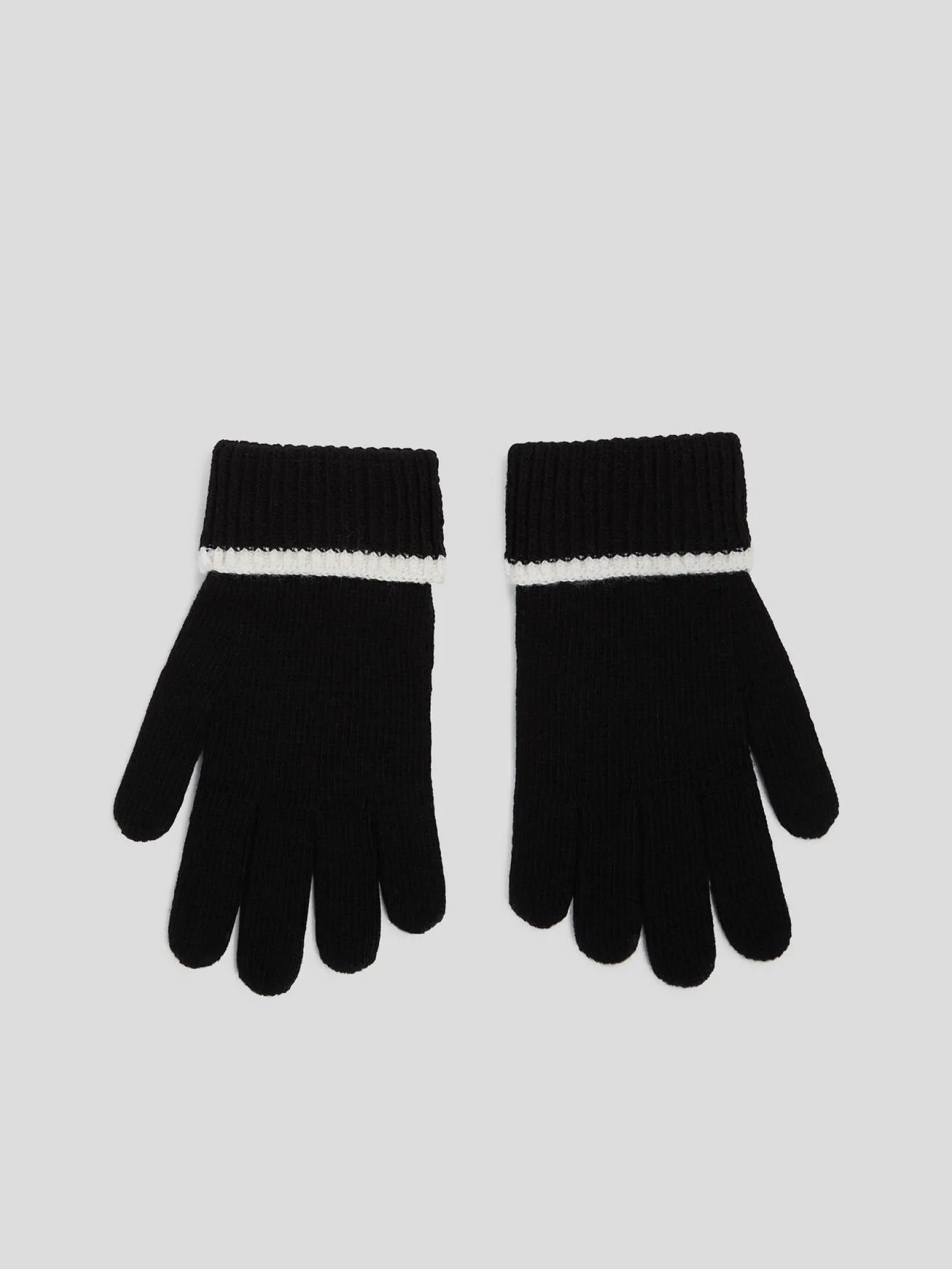 K/SIGNATURE KNITTED GLOVES