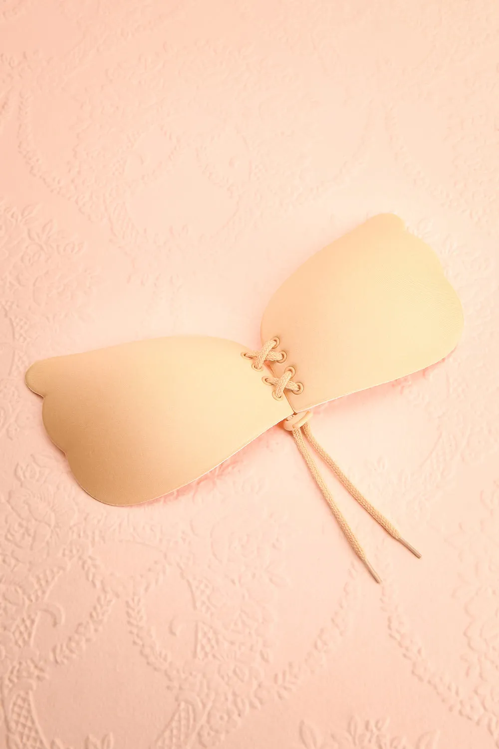 Lace-up Freebra Beige | Adjustable Adhesive Bra