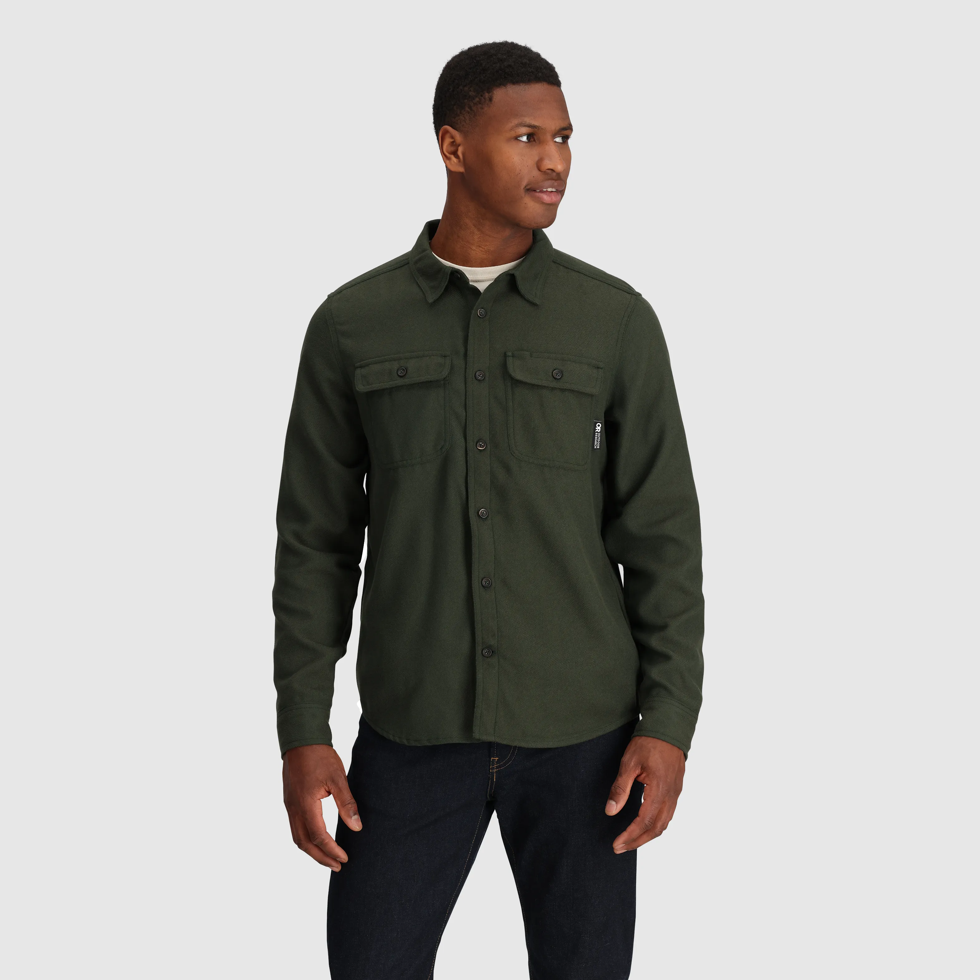 Men's Feedback Flannel Twill Shirt Outdoor Research