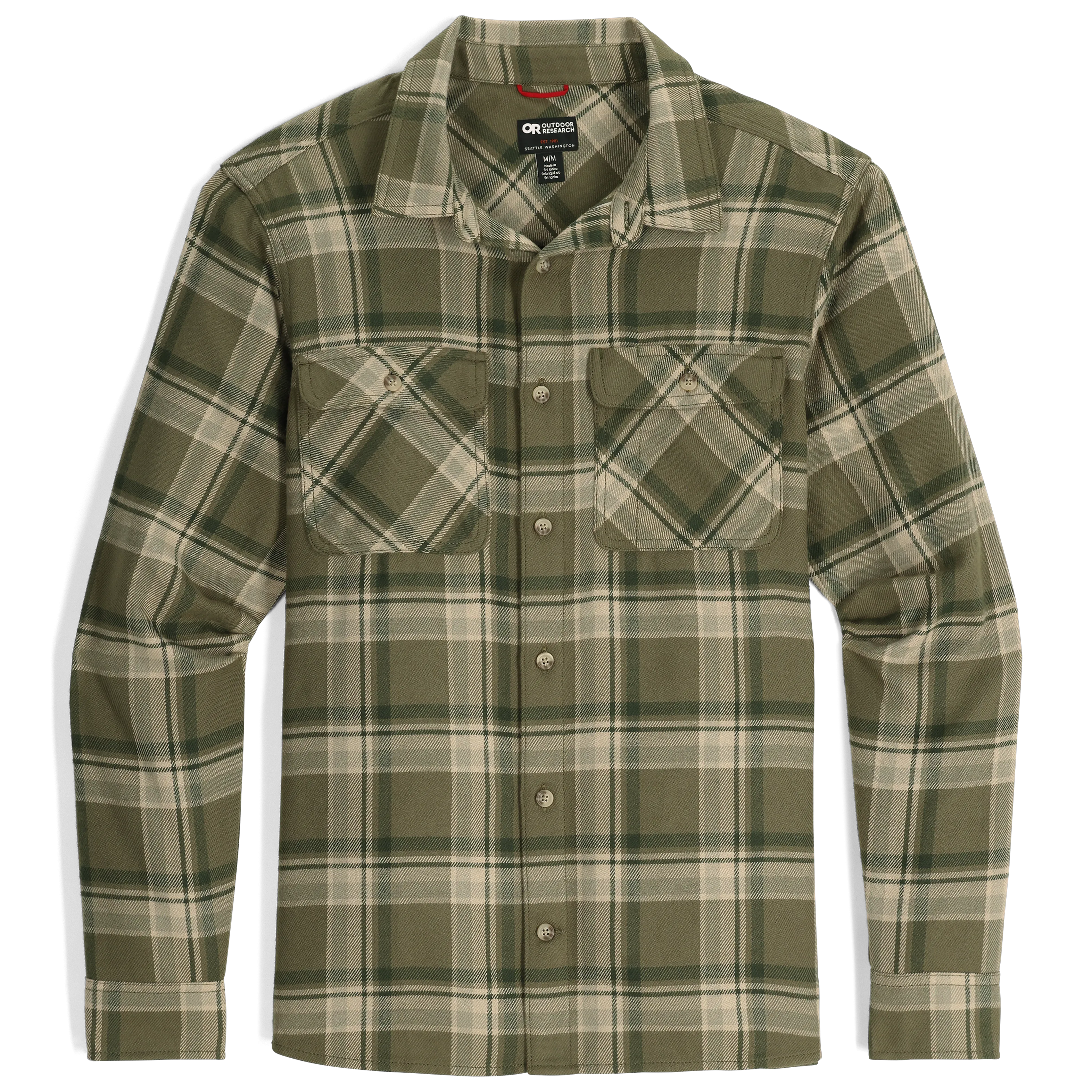 Men's Feedback Flannel Twill Shirt Outdoor Research