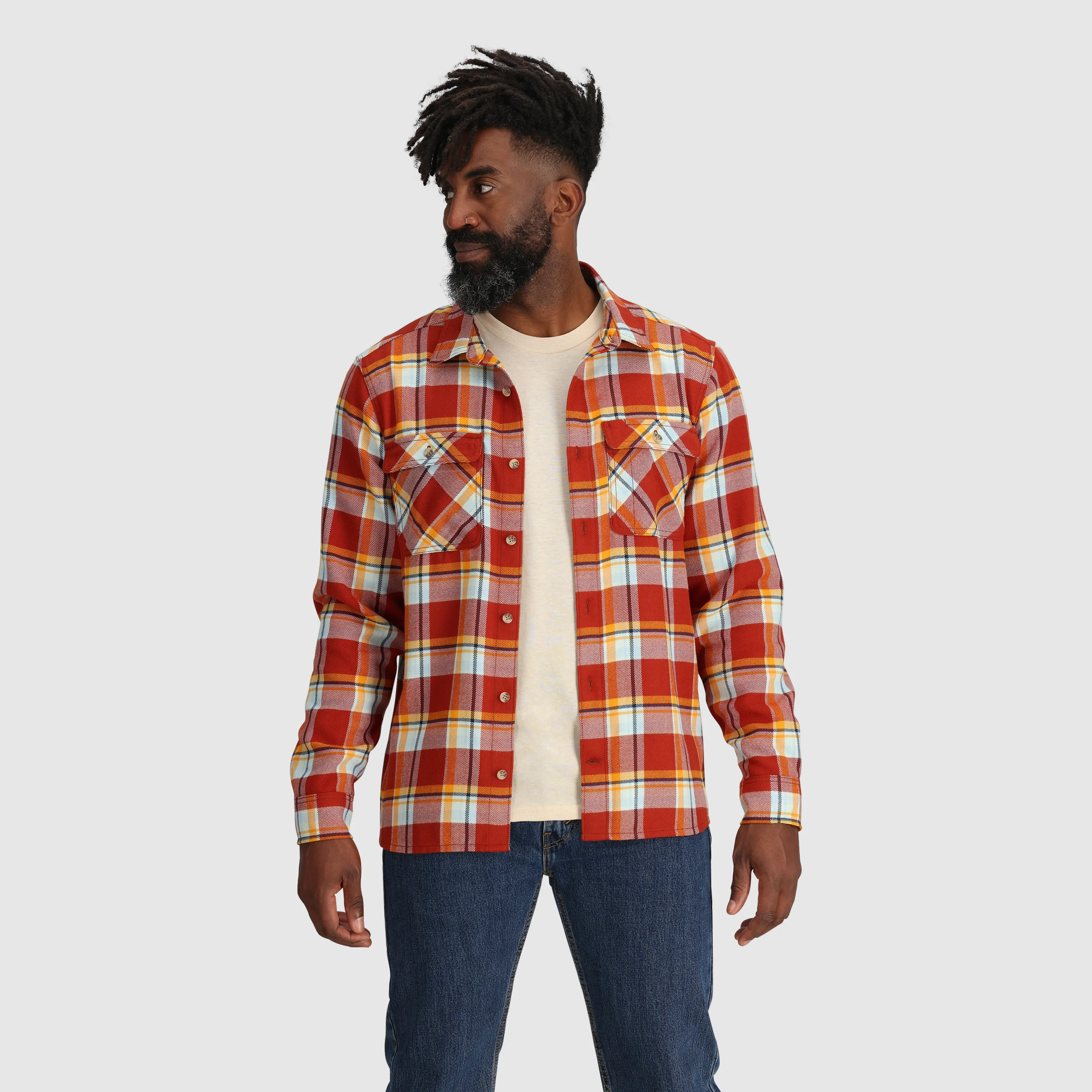 Men's Feedback Flannel Twill Shirt Outdoor Research