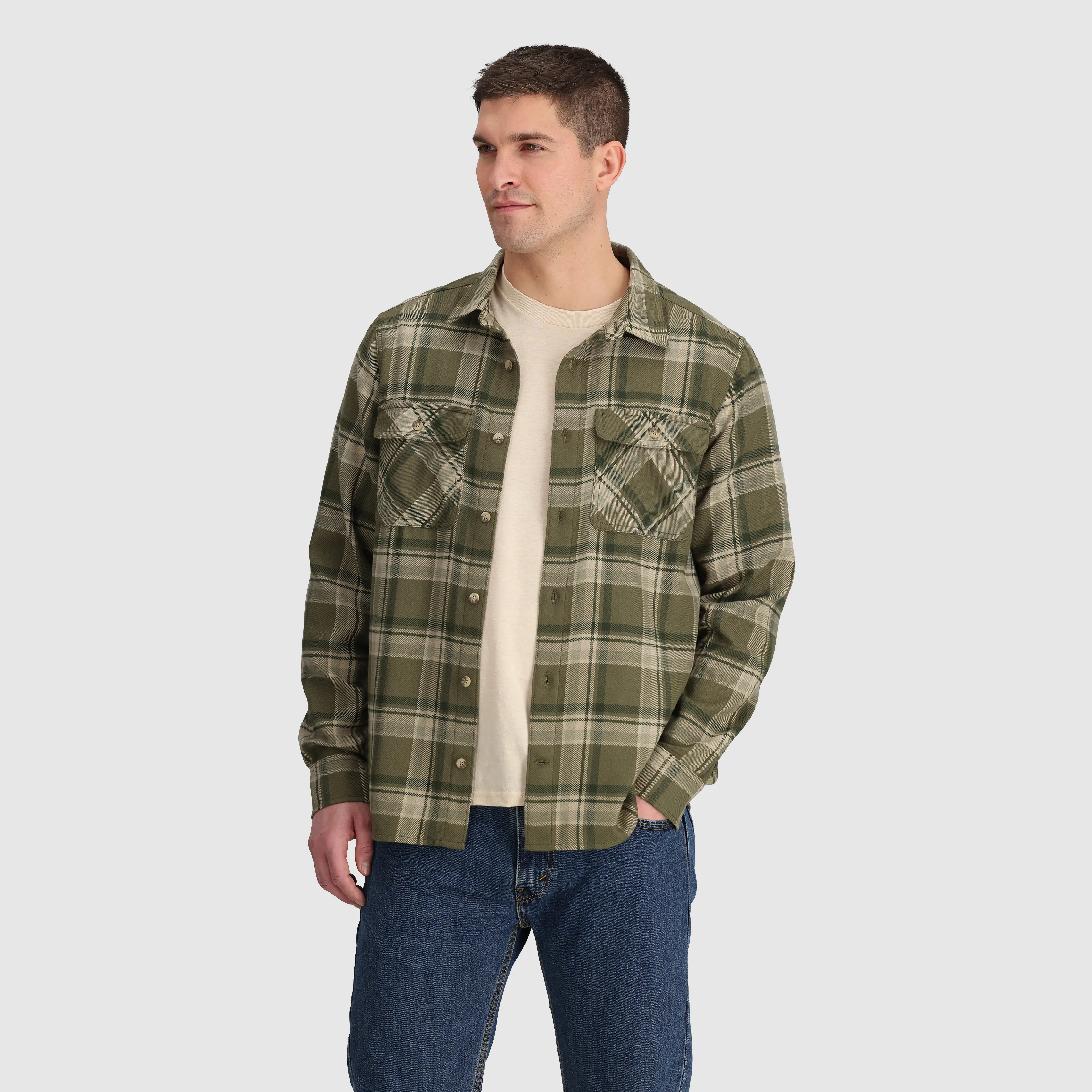 Men's Feedback Flannel Twill Shirt Outdoor Research