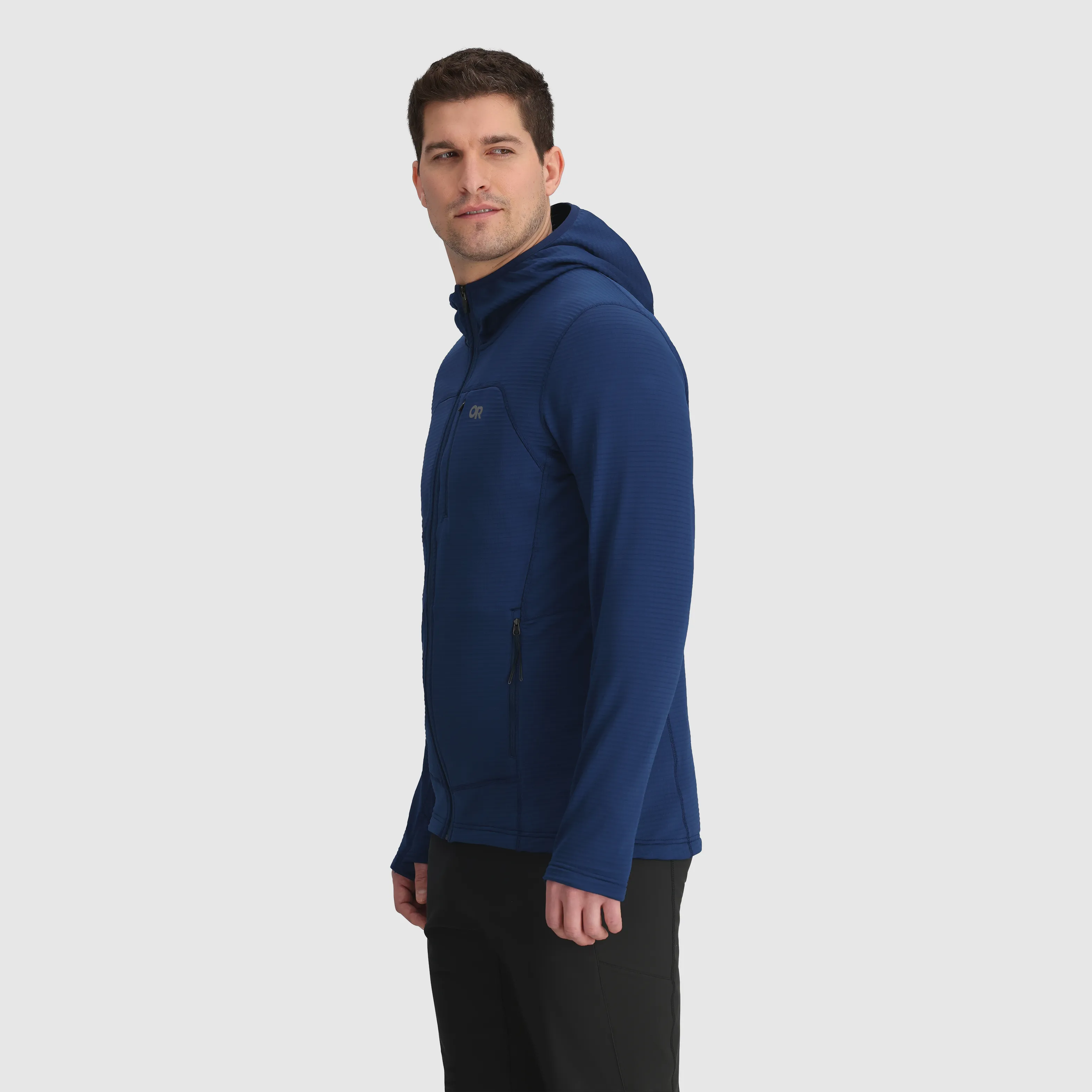 Men's Vigor Grid Fleece Full Zip Hoodie Outdoor Research
